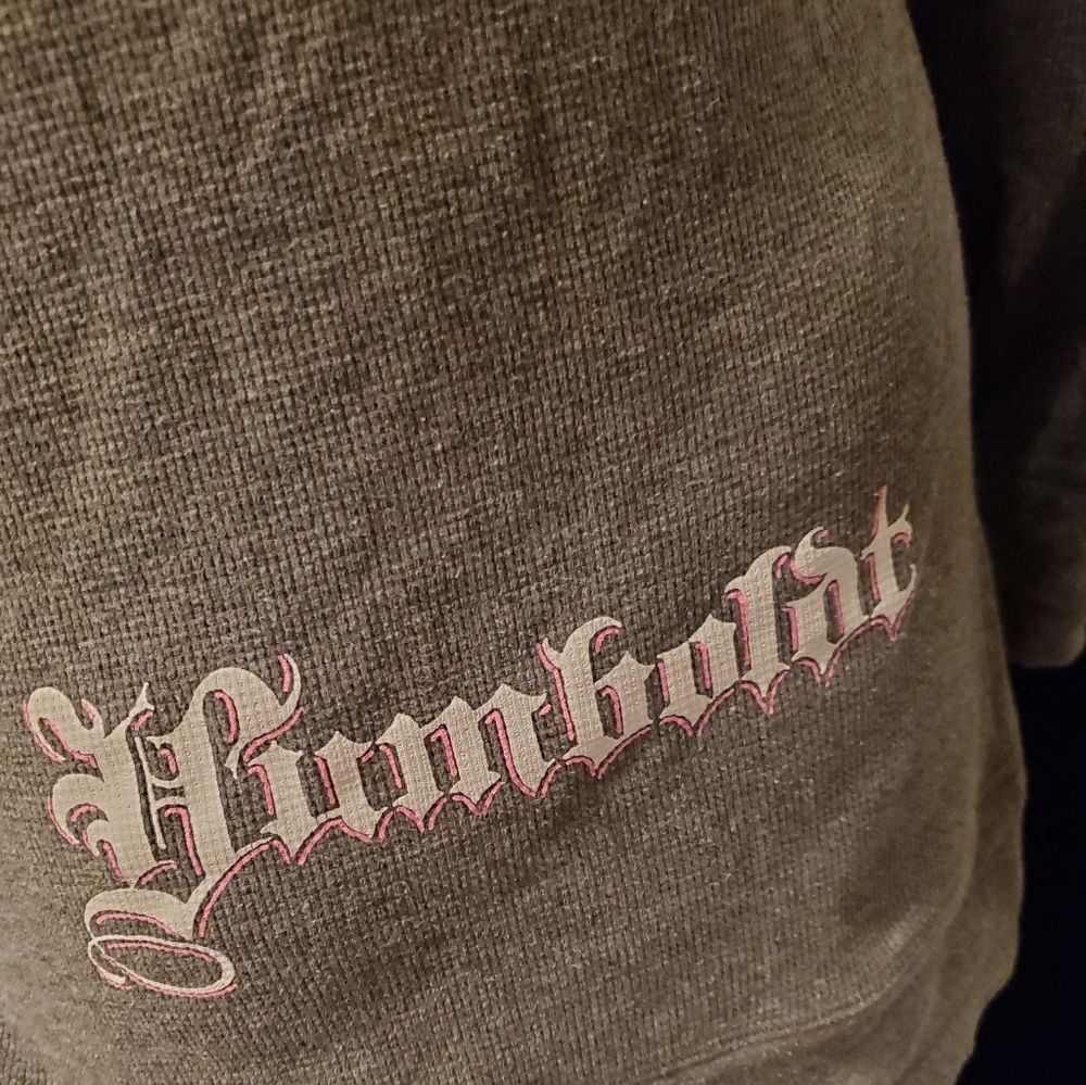 Humboldt Grey Pullover Hooded Long Sleeve Shirt